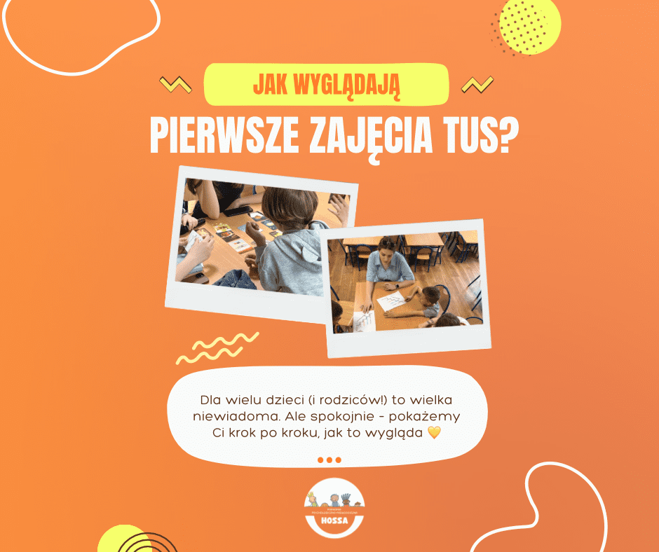 Jak wyglądają pierwsze zajęcia TUS?